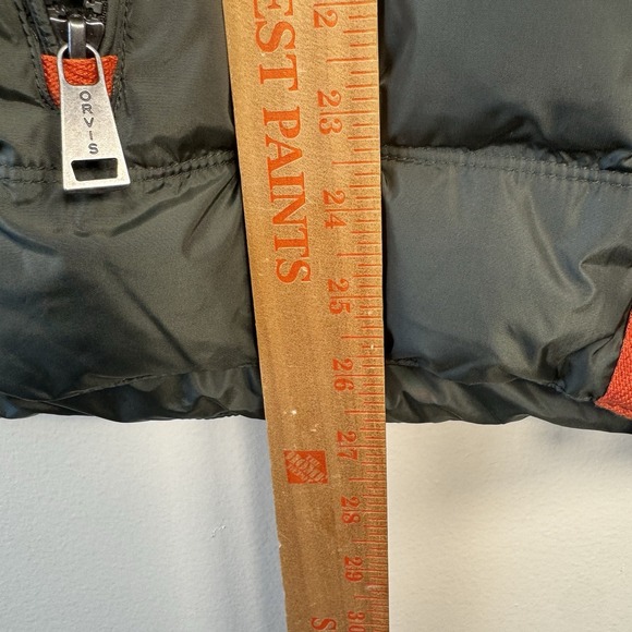 Orvis Essex Duck Down Puffer Vest Men's Medium Green Outdoor Winter Classic - Picture 13 of 13